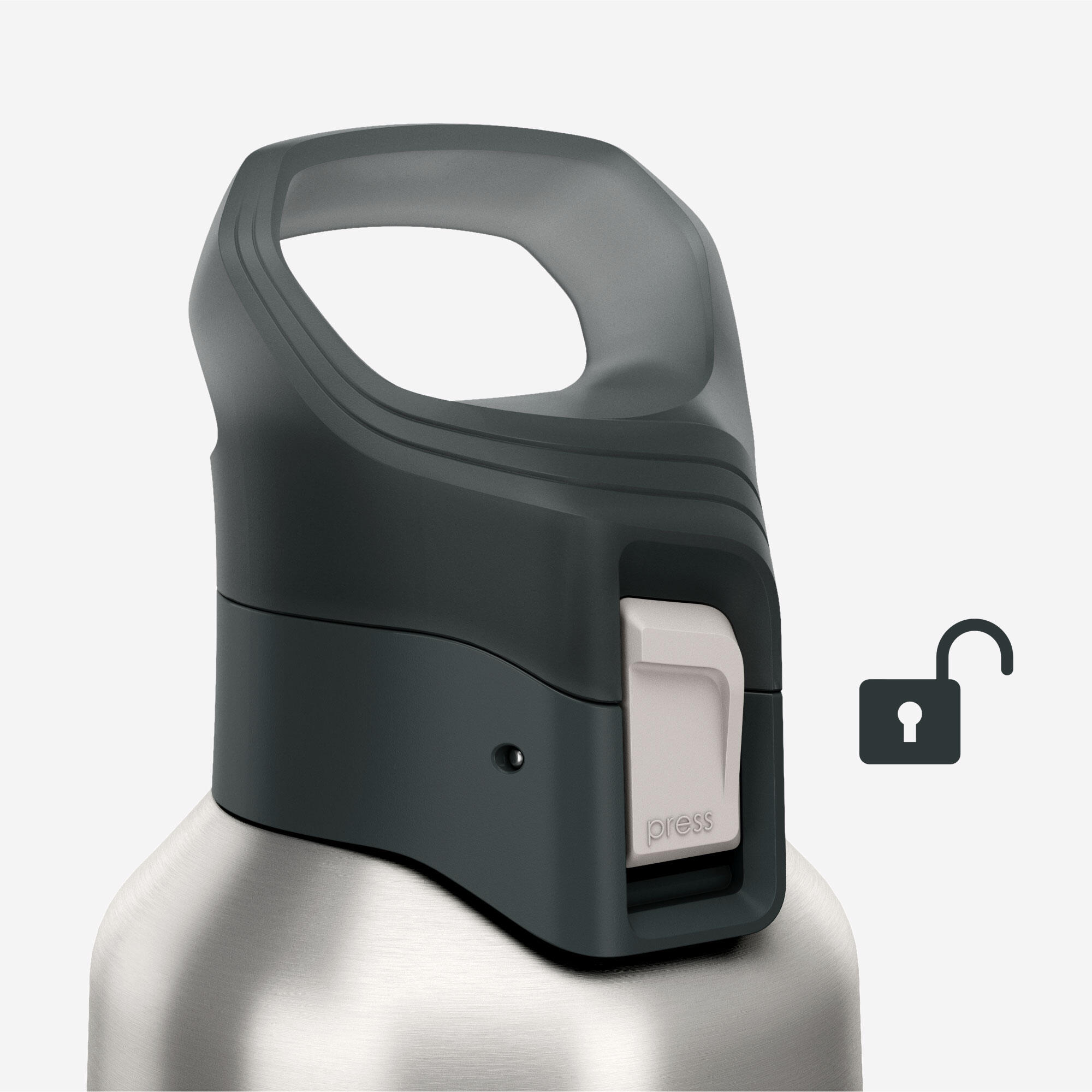 Outdoor Paslanmaz Çelik Termos - 0,8 L - Yeşil - 900