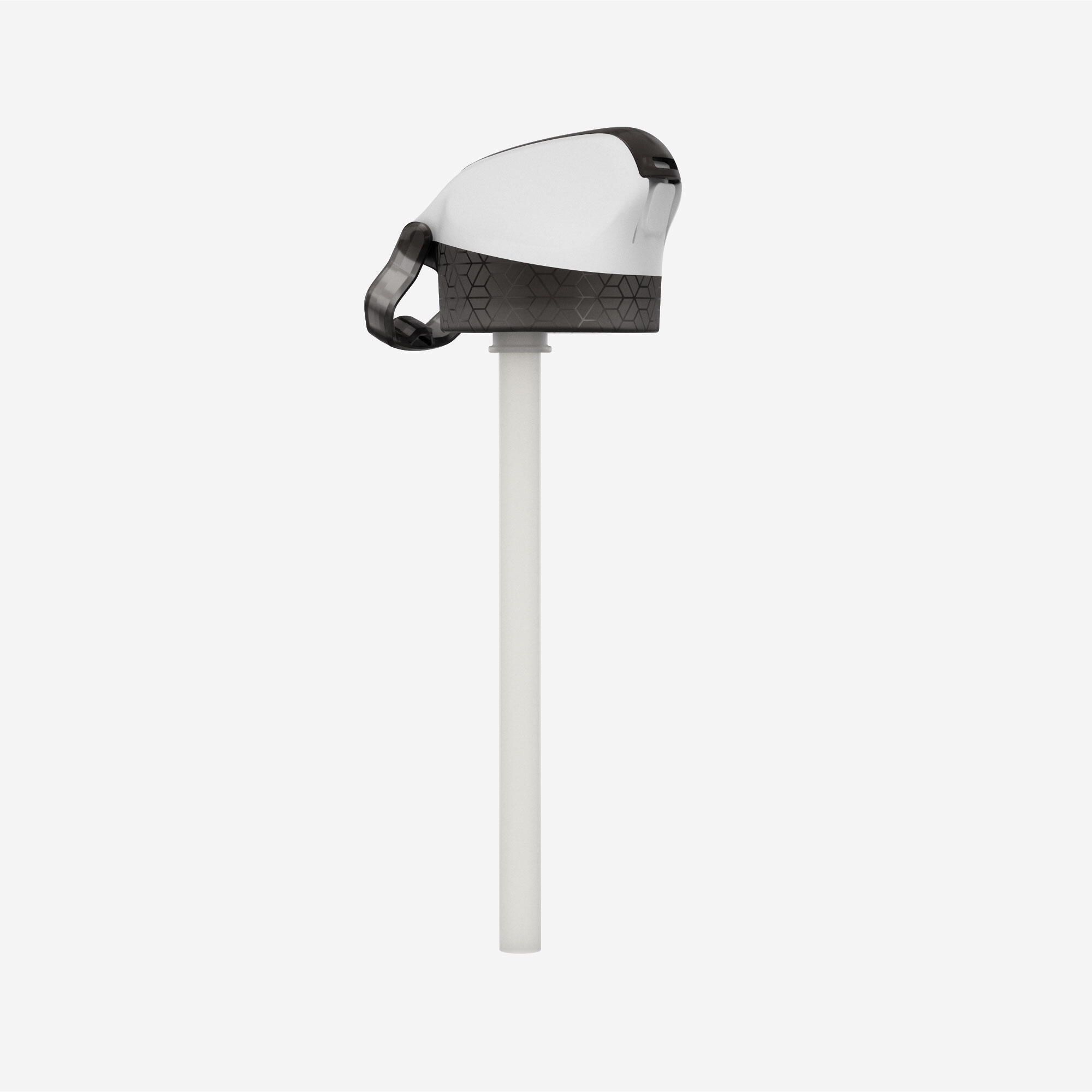 Çocuk Outdoor Pipetli Alüminyum Matara - 0,6 L - Siyah - 500