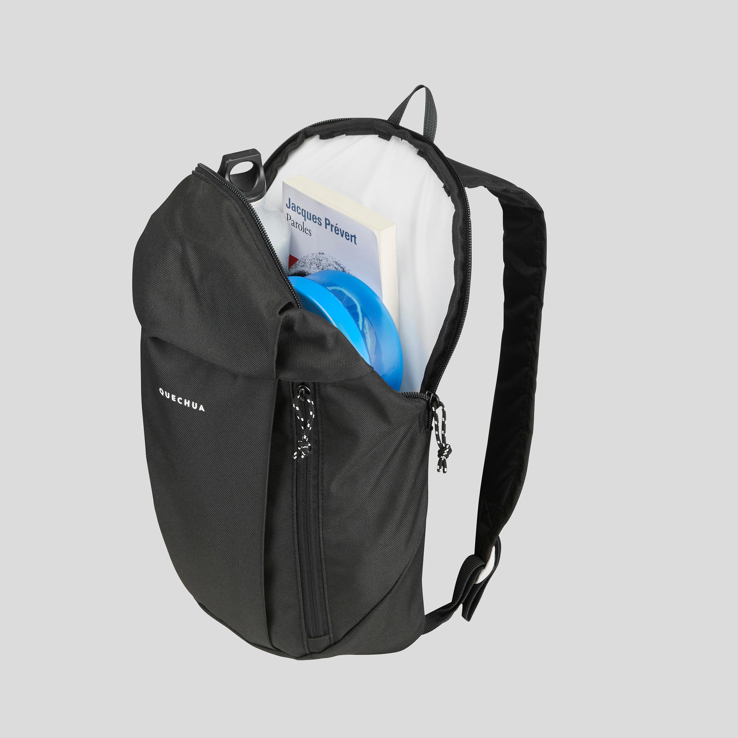 کولهپشتی فضای باز QUECHUA - ظرفیت ۱۰ لیتر - رنگ مشکی - مدل NH Arpenaz 50 کولهپشتی فضای باز QUECHUA - ظرفیت ۱۰ لیتر - رنگ مشکی - مدل NH Arpenaz 50