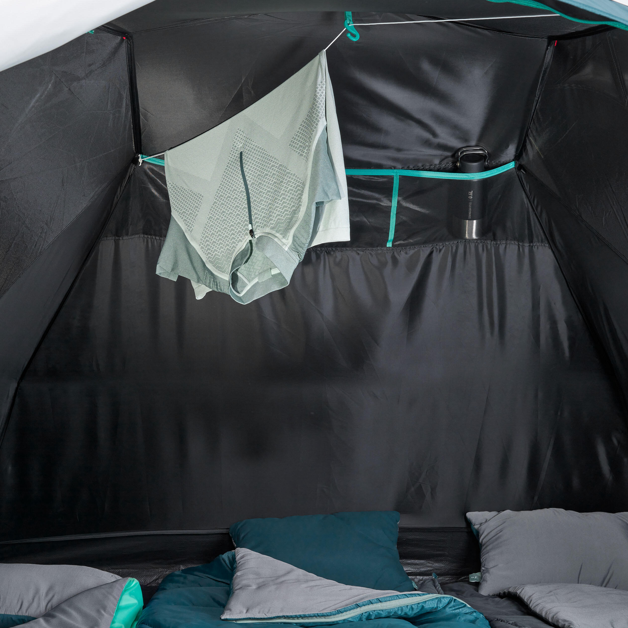 چادر کمپینگ ۳ نفره QUECHUA - مدل MH100 Fresh & Black چادر کمپینگ ۳ نفره QUECHUA - مدل MH100 Fresh & Black