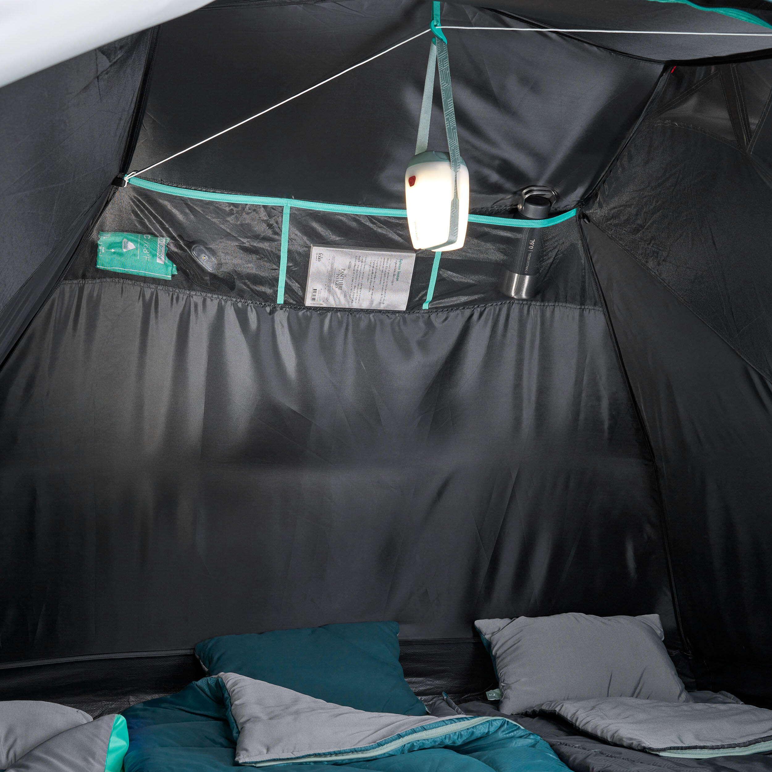 چادر کمپینگ ۳ نفره QUECHUA - مدل MH100 Fresh & Black چادر کمپینگ ۳ نفره QUECHUA - مدل MH100 Fresh & Black
