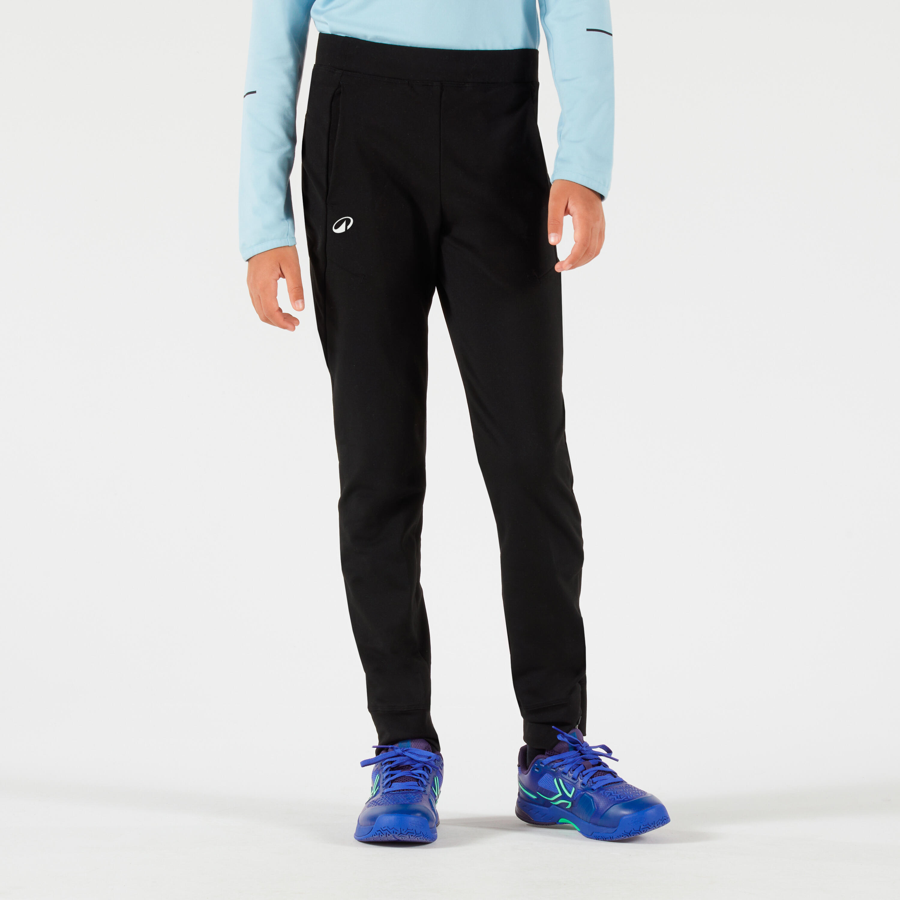 Çocuk Tenis Eşofman Altı - Siyah - 500