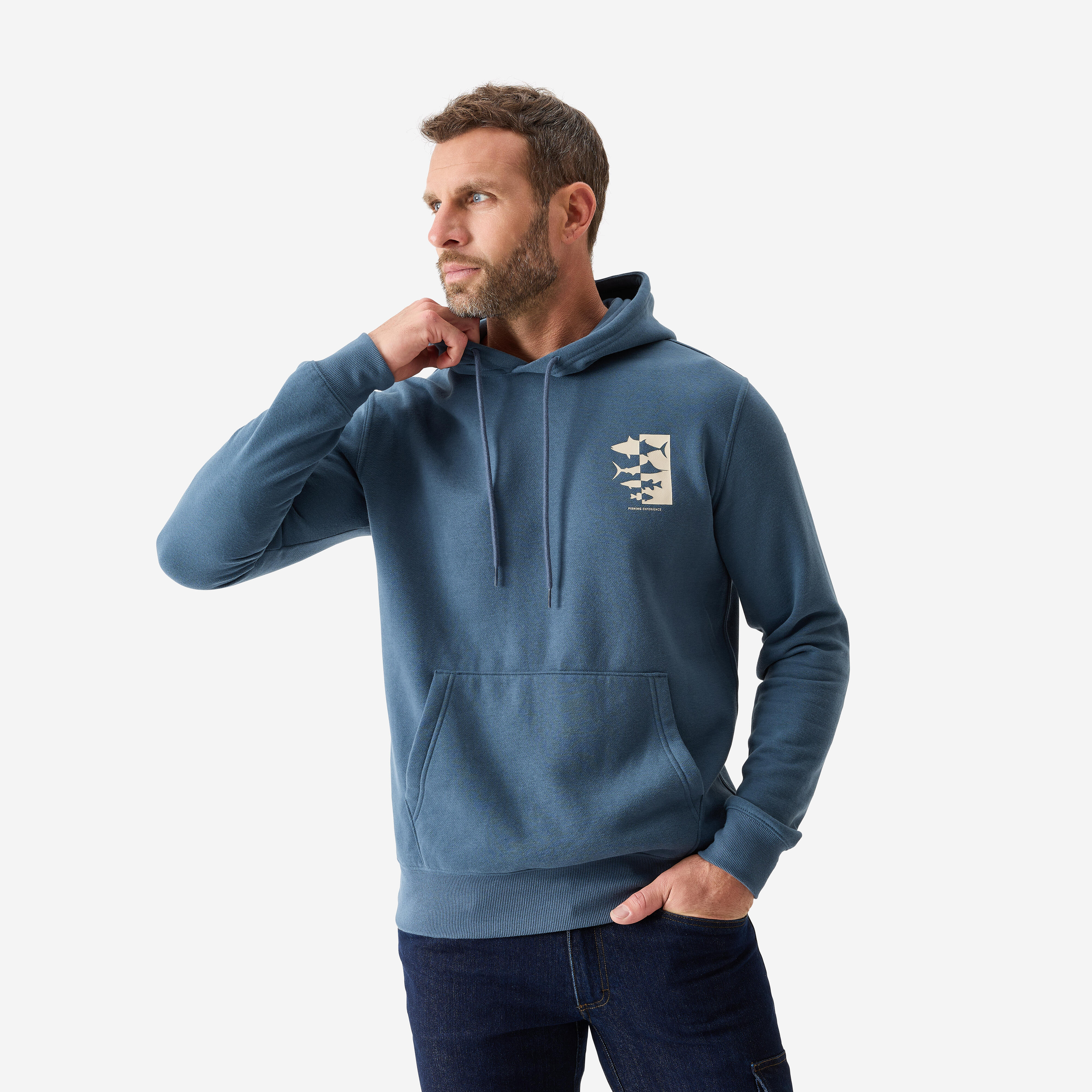 Polar Balıkçı Sweatshirt - Mavi